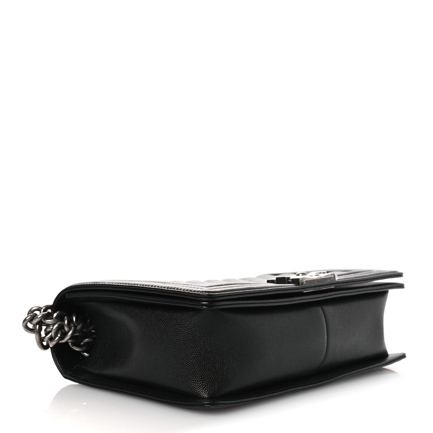 Chanel Caviar Quilted New Medium Boy Flap Black