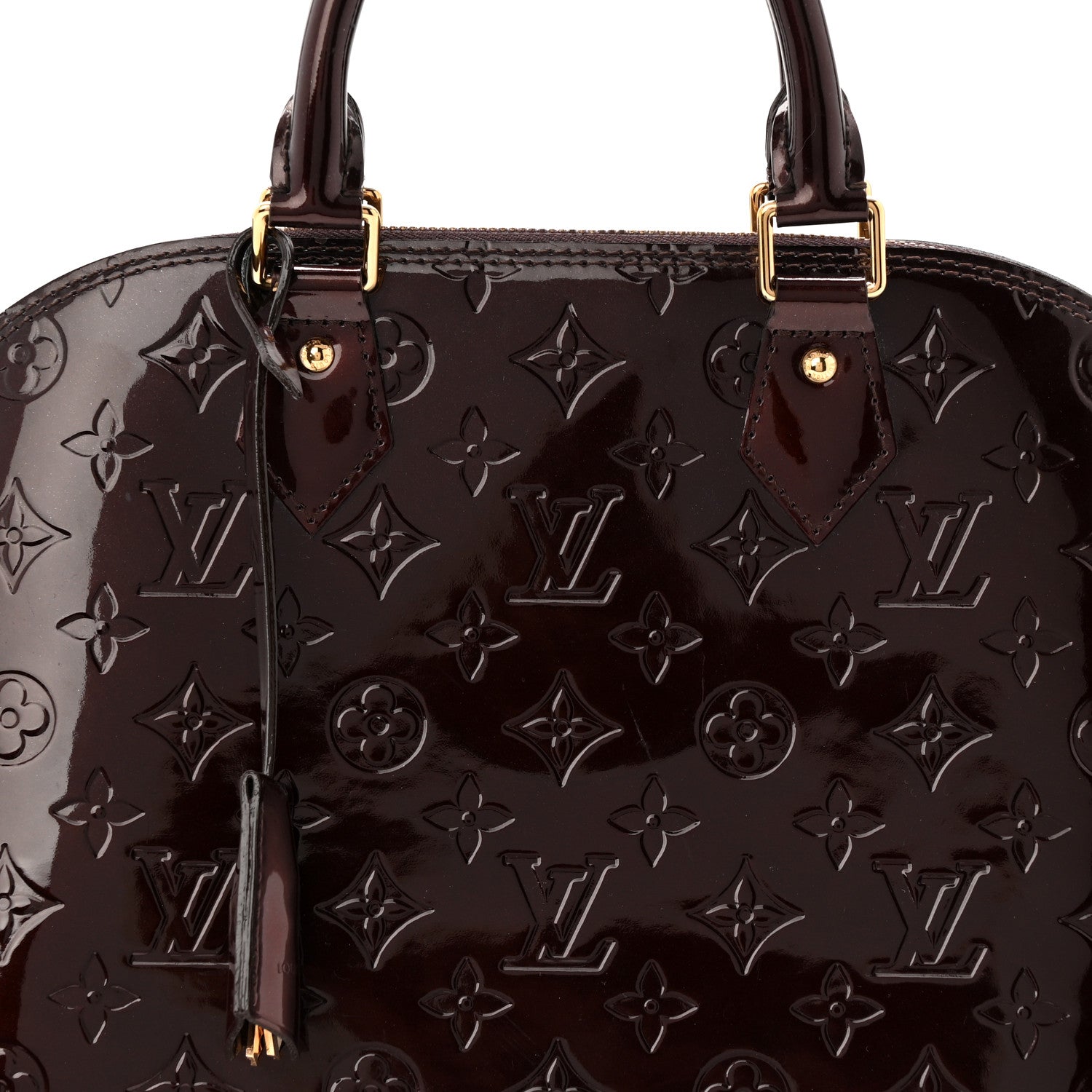 Louis Vuitton Vernis Alma PM Amarante