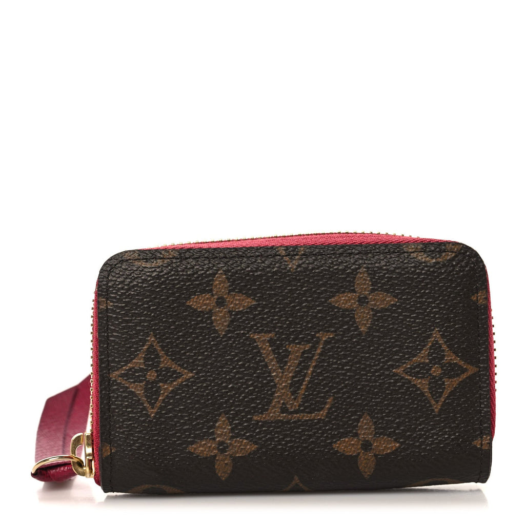 Louis Vuitton Monogram Zippy Multicartes Fuchsia