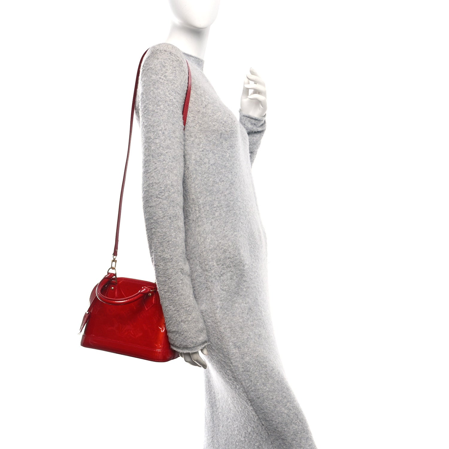Louis Vuitton Vernis Alma BB Cherry