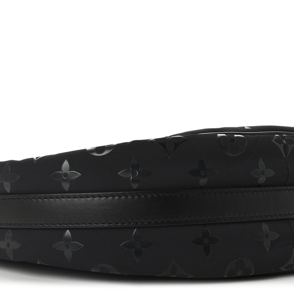 Louis Vuitton Nylon Monogram Loop Pocket Hobo Polar Night