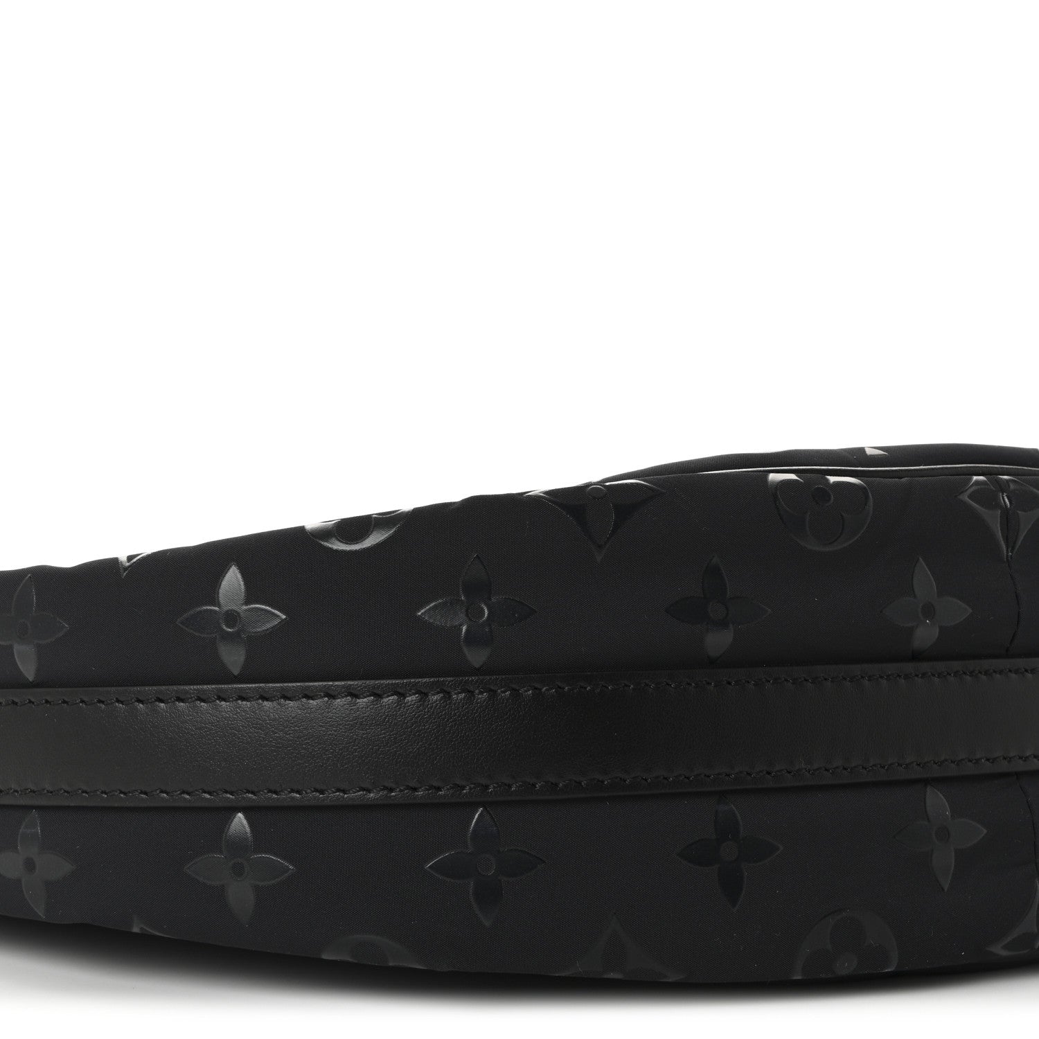 Louis Vuitton Nylon Monogram Loop Pocket Hobo Polar Night