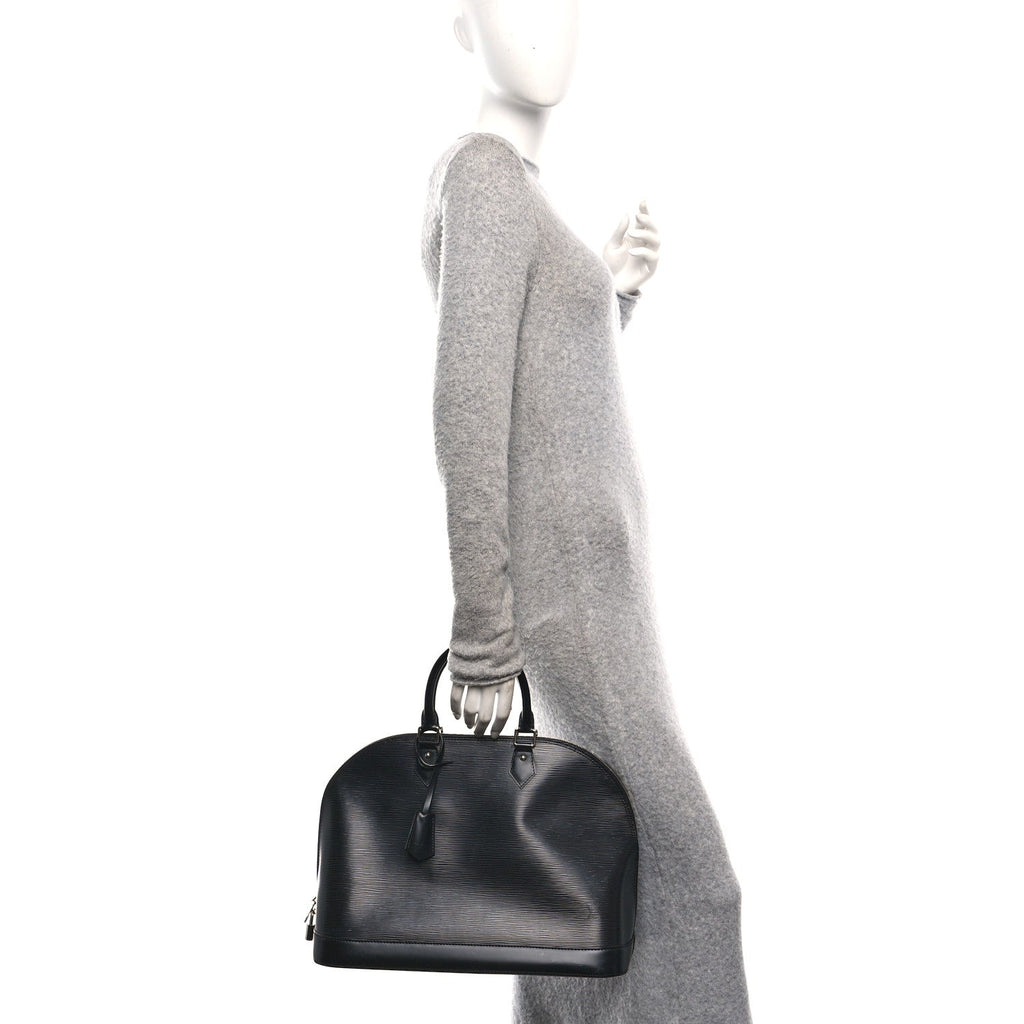 Louis Vuitton Epi Alma GM Black