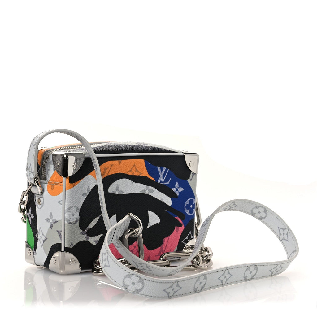 Louis Vuitton Monogram Patchwork Mini Soft Trunk Multicolor