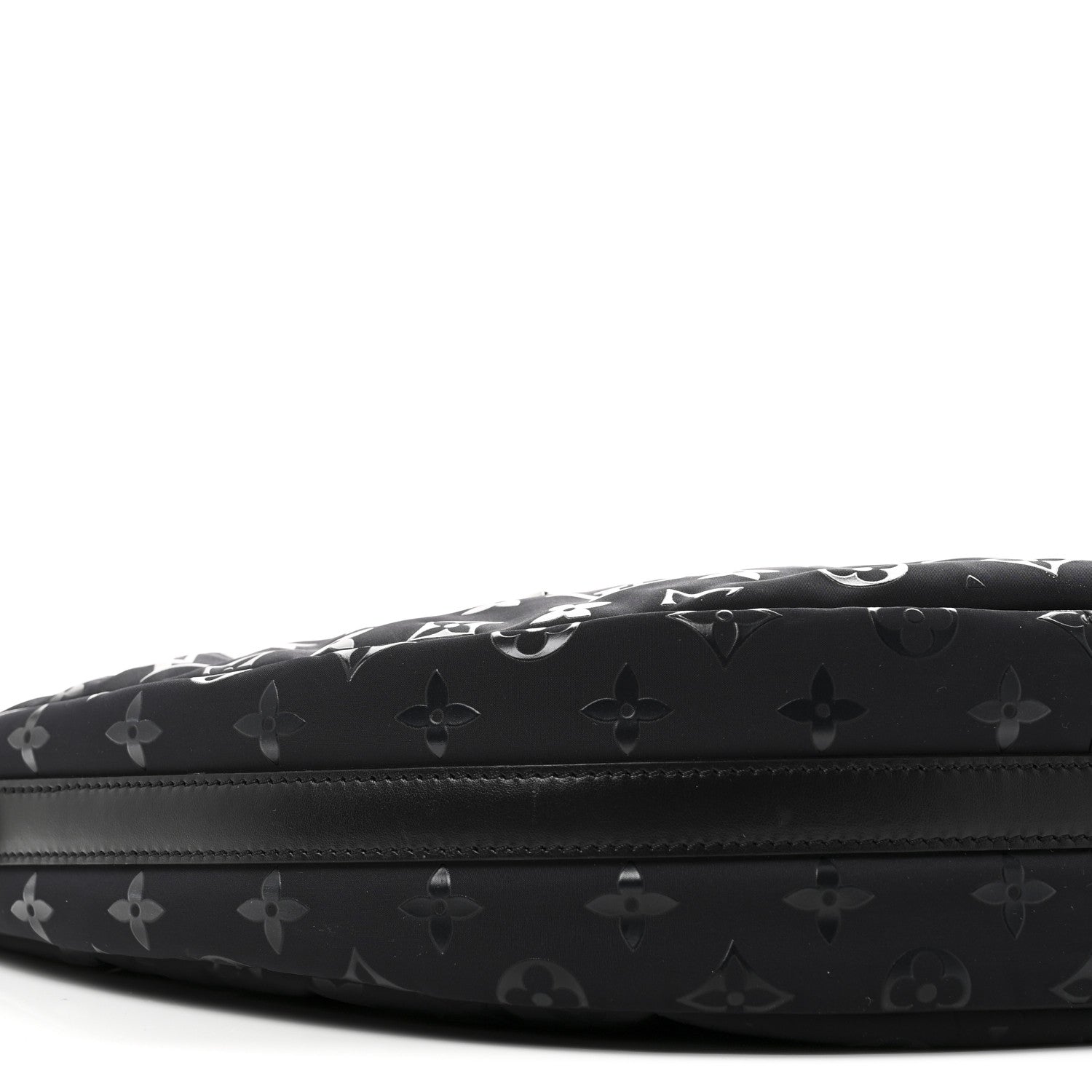 Louis Vuitton Nylon Monogram Loop Pocket Hobo Polar Night