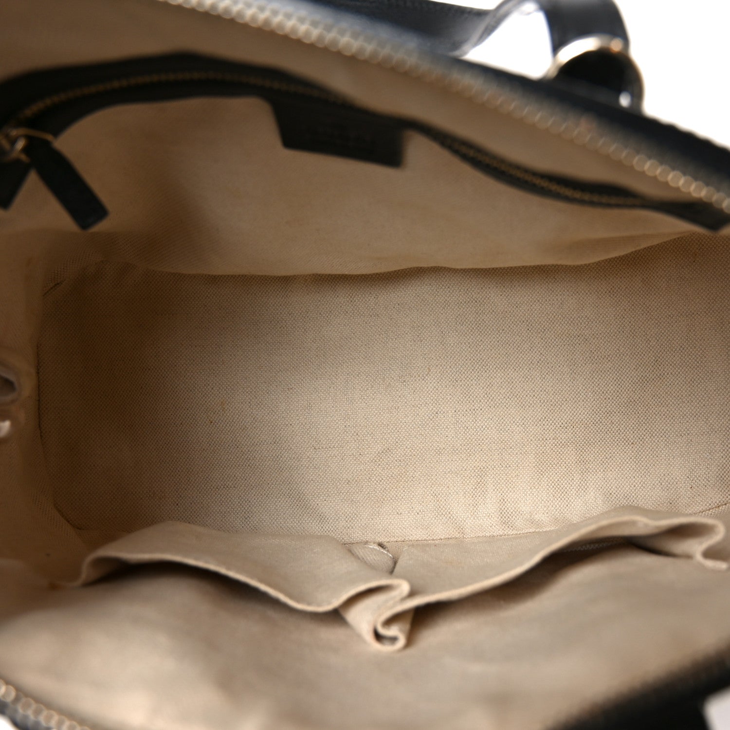 Gucci Patent Microguccissima Small Nice Top Handle Dome Bag Black