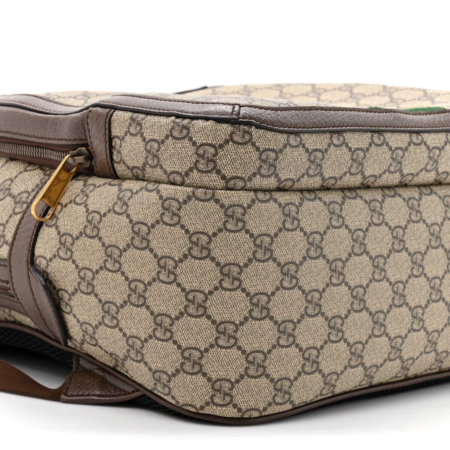 Gucci GG Supreme Monogram Medium Ophidia Day Backpack Beige Ebony New Acero