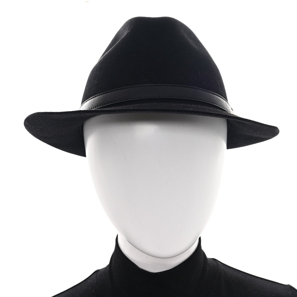Gucci Felt Horsebit Hat L Black