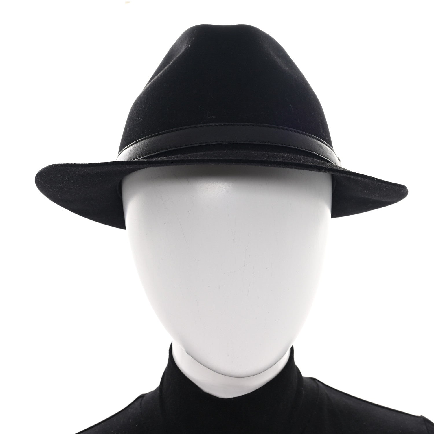 Gucci Felt Horsebit Hat L Black