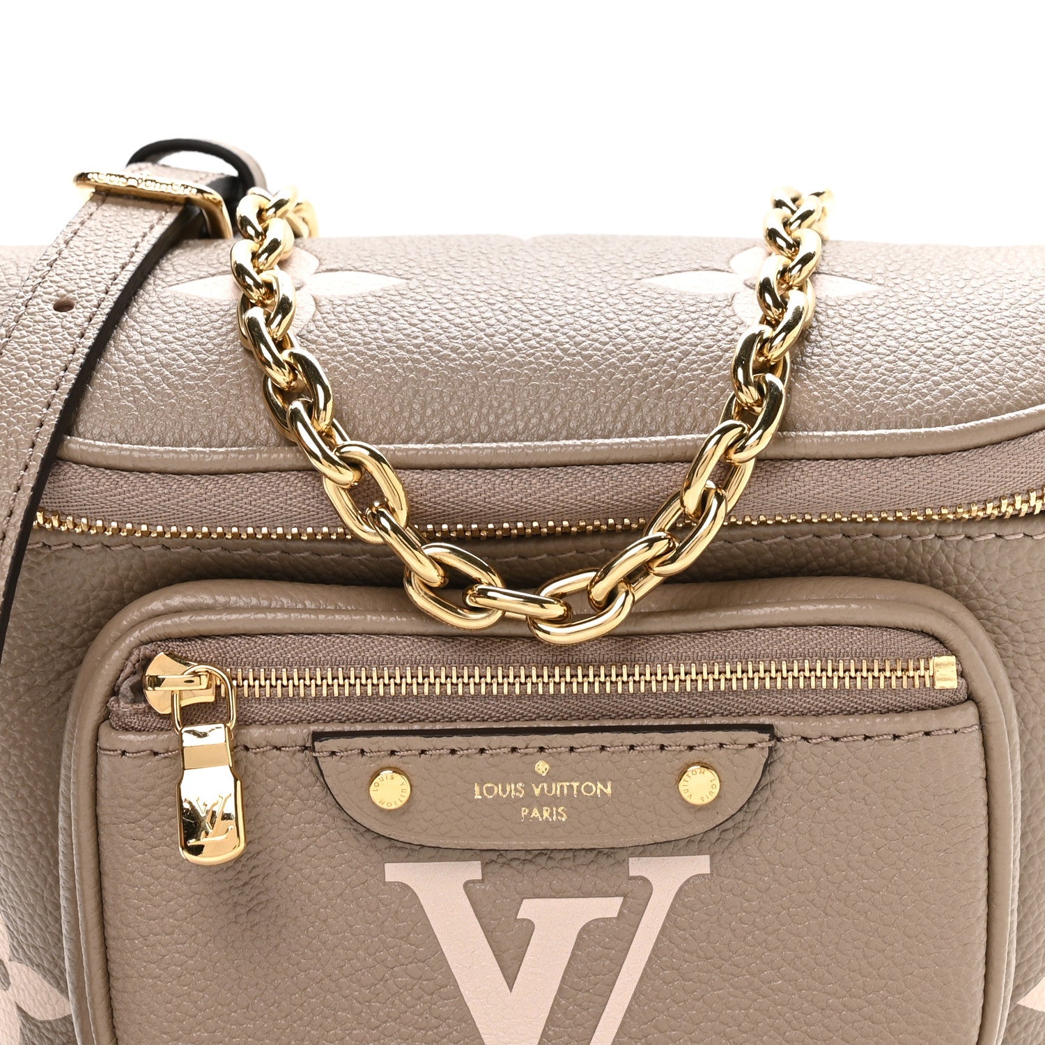 Louis Vuitton Empreinte Mini Bumbag Tourterelle Cream