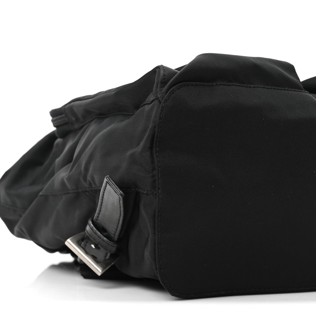 Prada Nylon Vela Small Backpack Black
