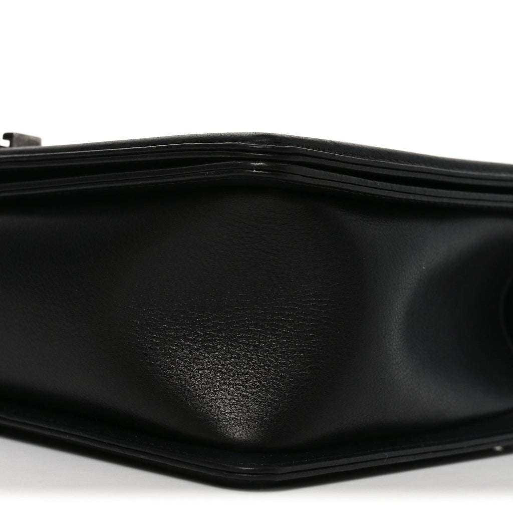 Chanel Calfskin Quilted New Medium Boy Flap Black
