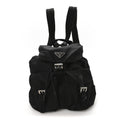 Prada Tessuto Nylon Vela Small Backpack Black