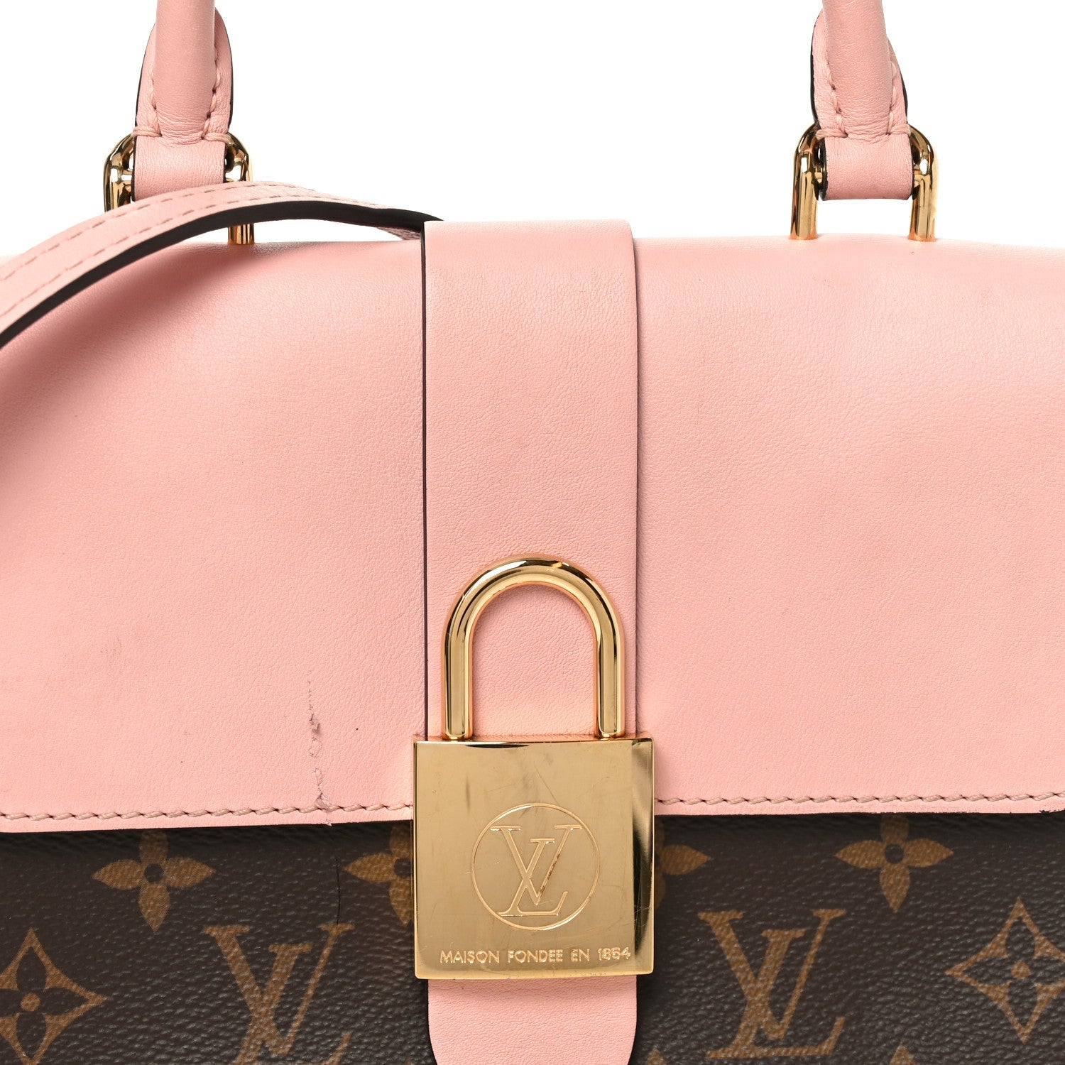 Louis Vuitton Monogram Locky BB Rose Poudre