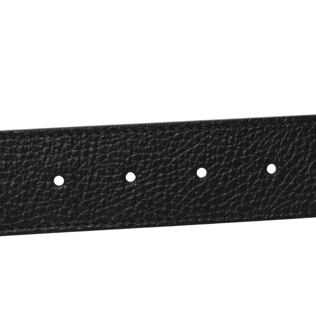 Gucci Calfskin Double G Reversible 80 32 Belt Black
