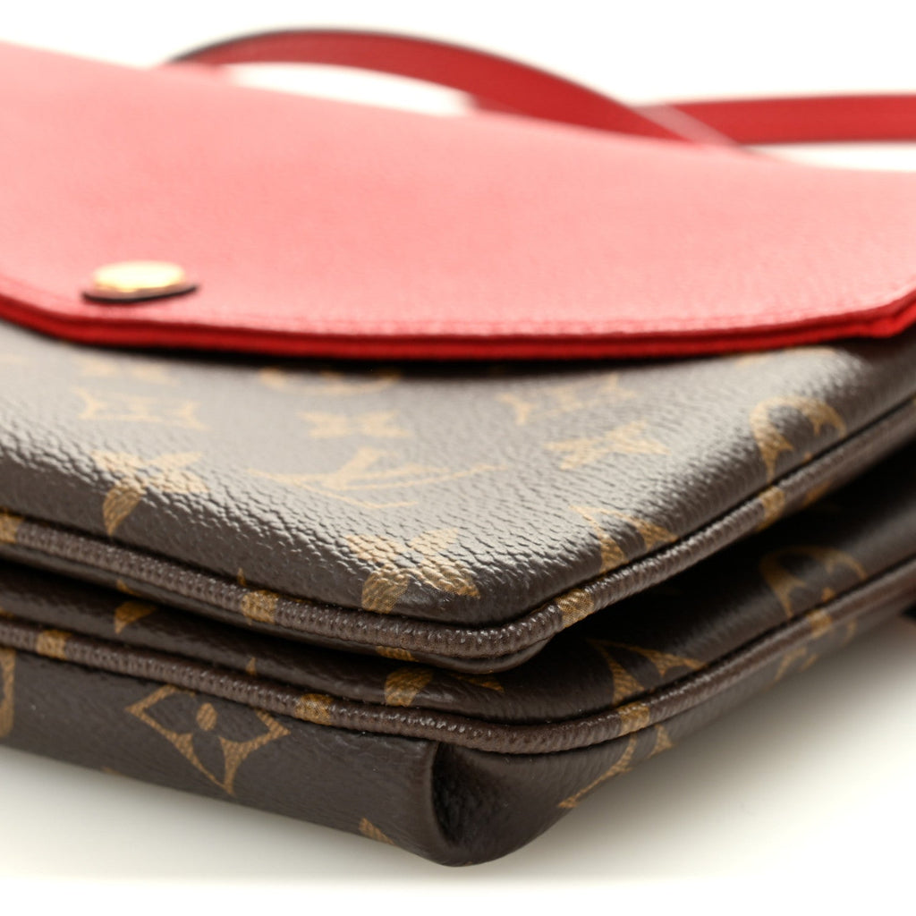 Louis Vuitton Monogram Twice Pochette Cherry
