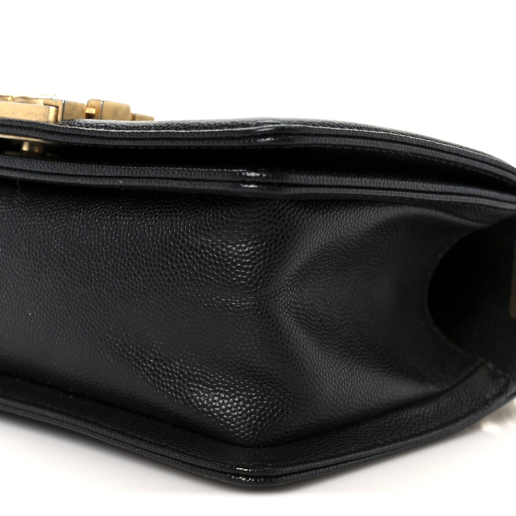 Chanel Caviar Quilted Small Boy Flap Black