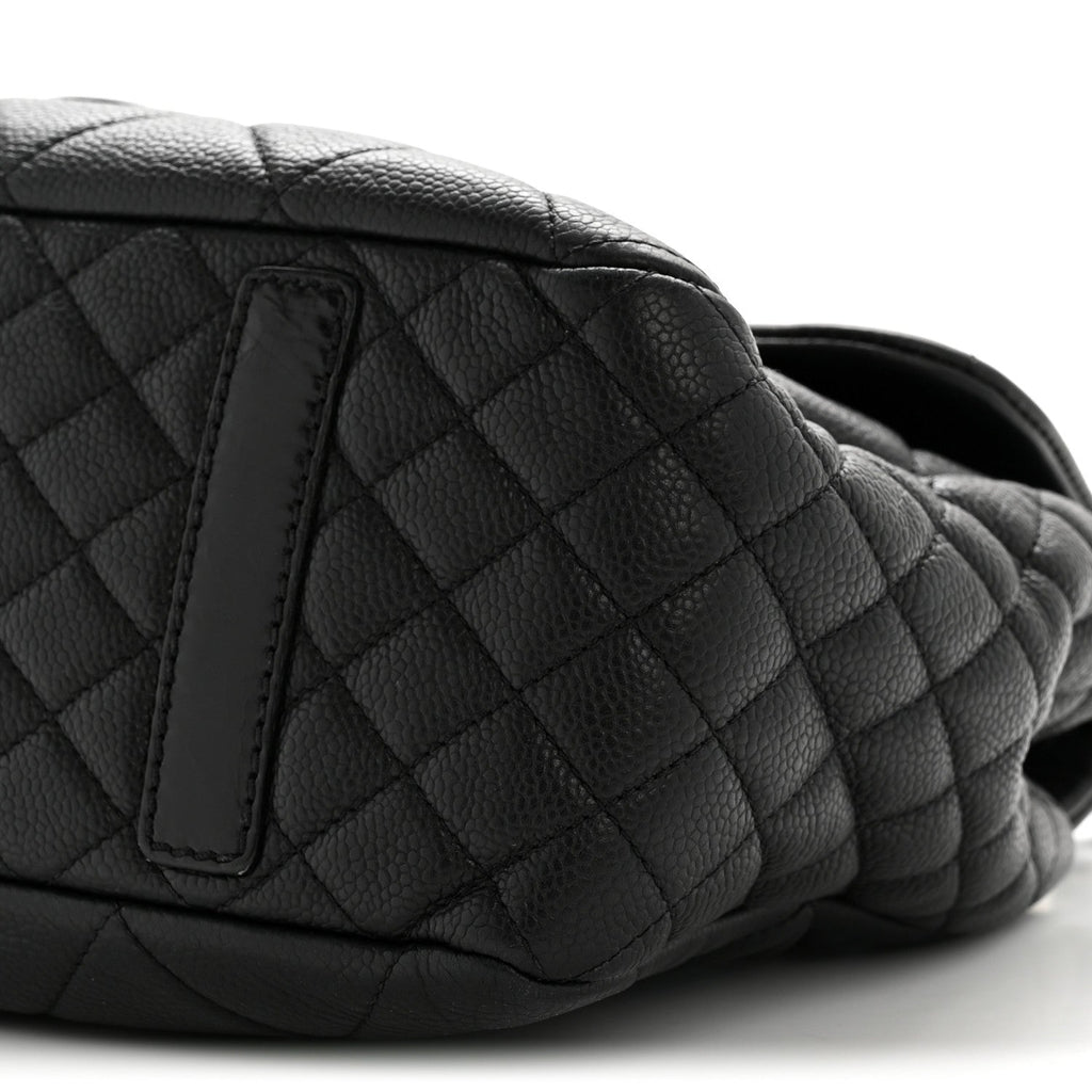Chanel Caviar Quilted Coco Casual Flap Black