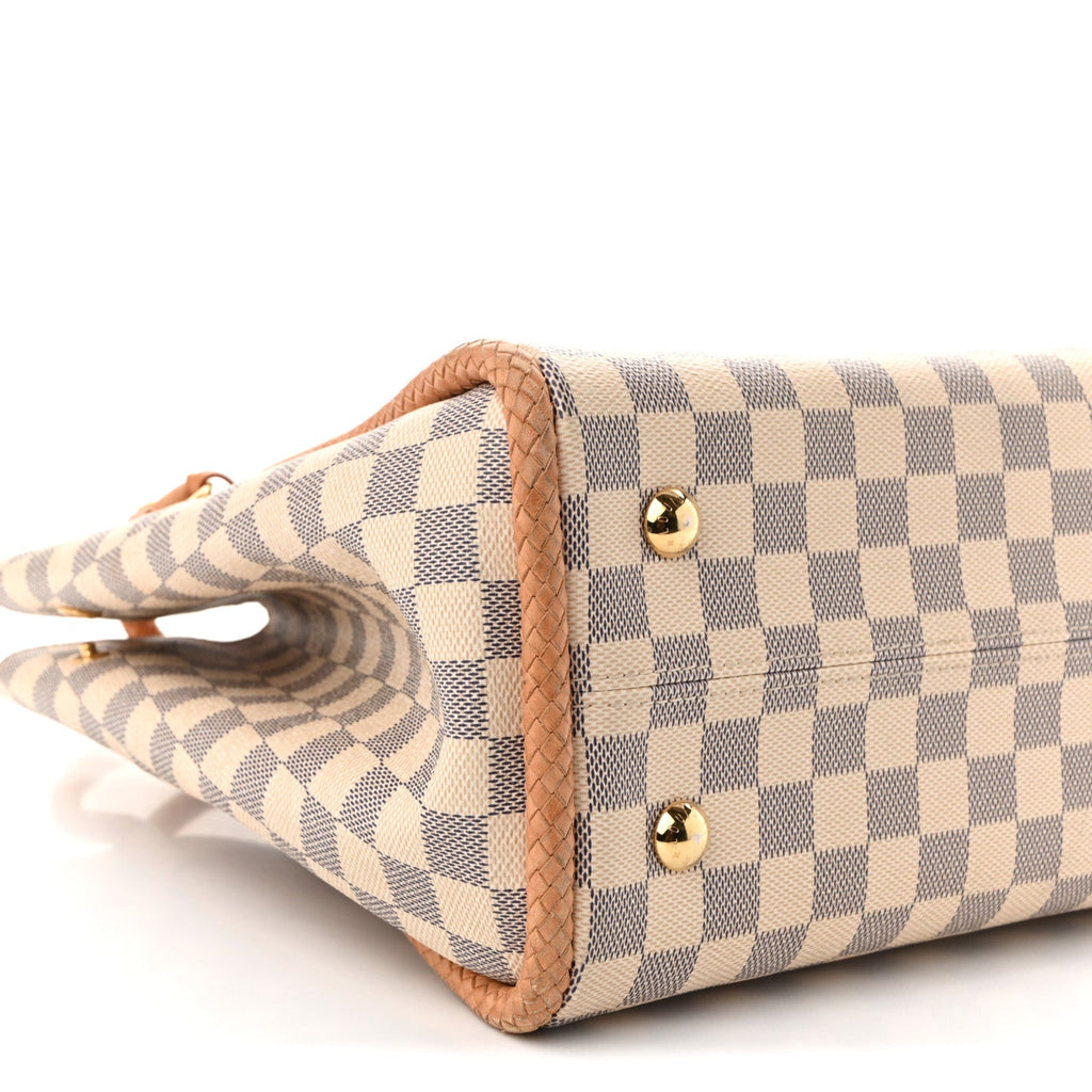 Louis Vuitton Damier Azur Propriano Rose Ballerine