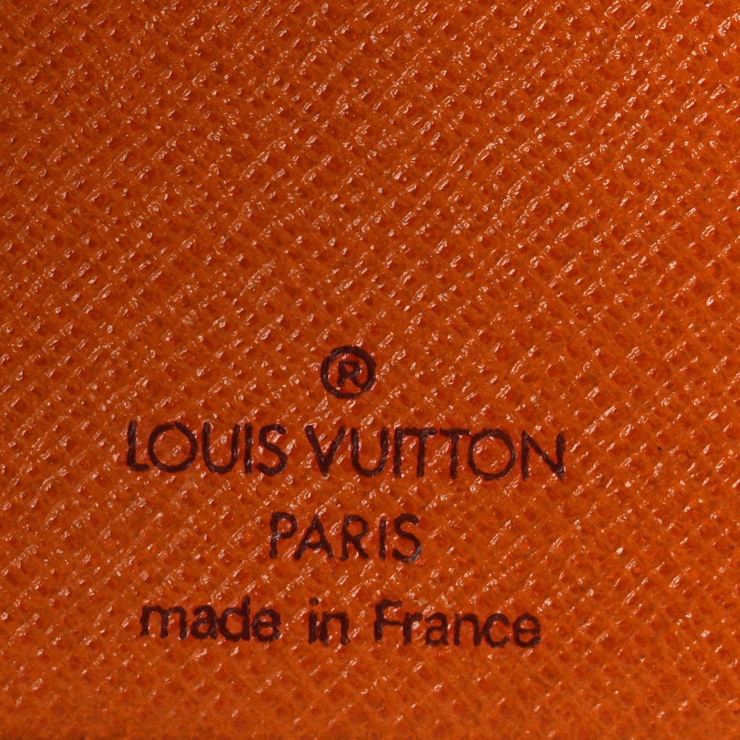 Louis Vuitton Epi French Purse Wallet Mandarin