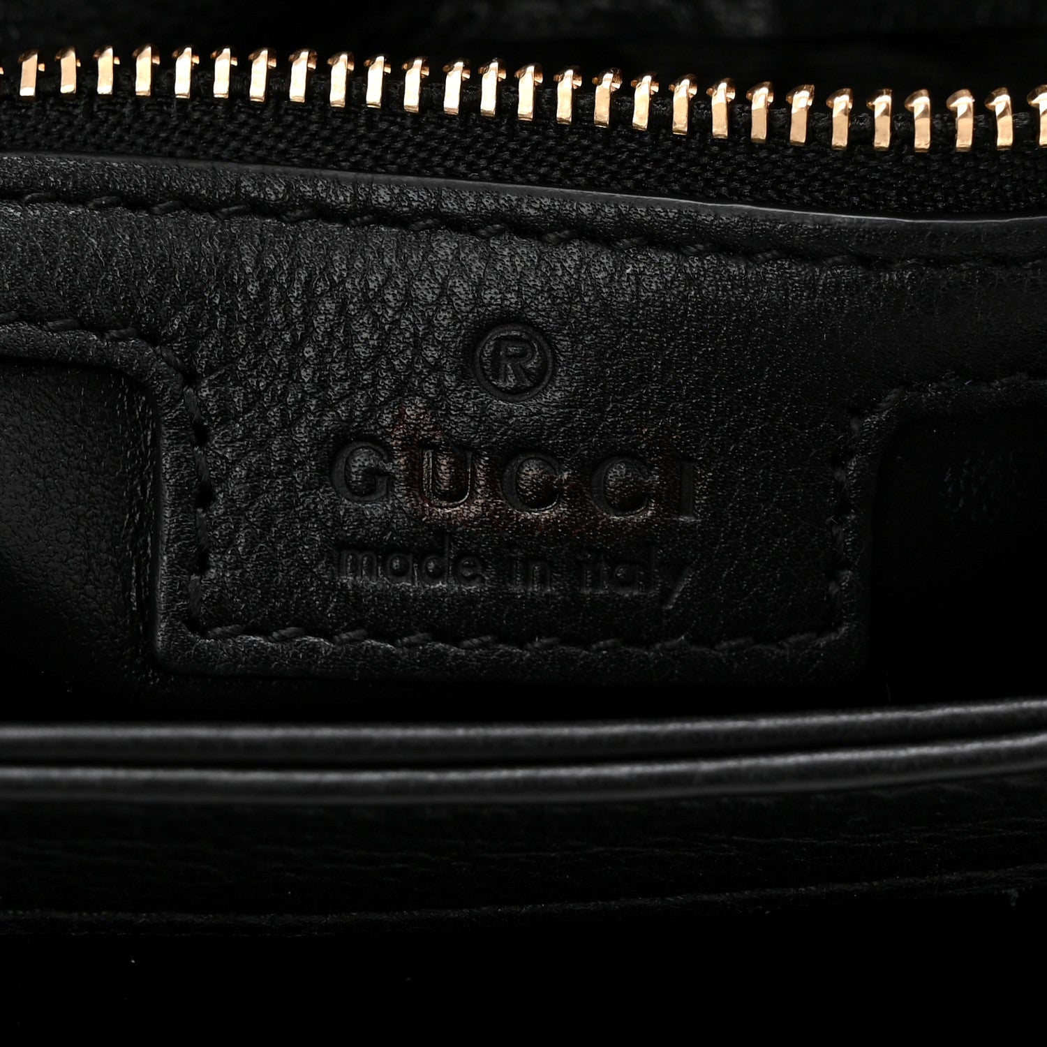 Gucci Roxy Calfskin Web Medium Studded Blondie Shoulder Flap Bag Black