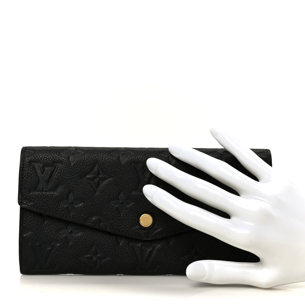 Louis Vuitton Empreinte Curieuse Wallet Black