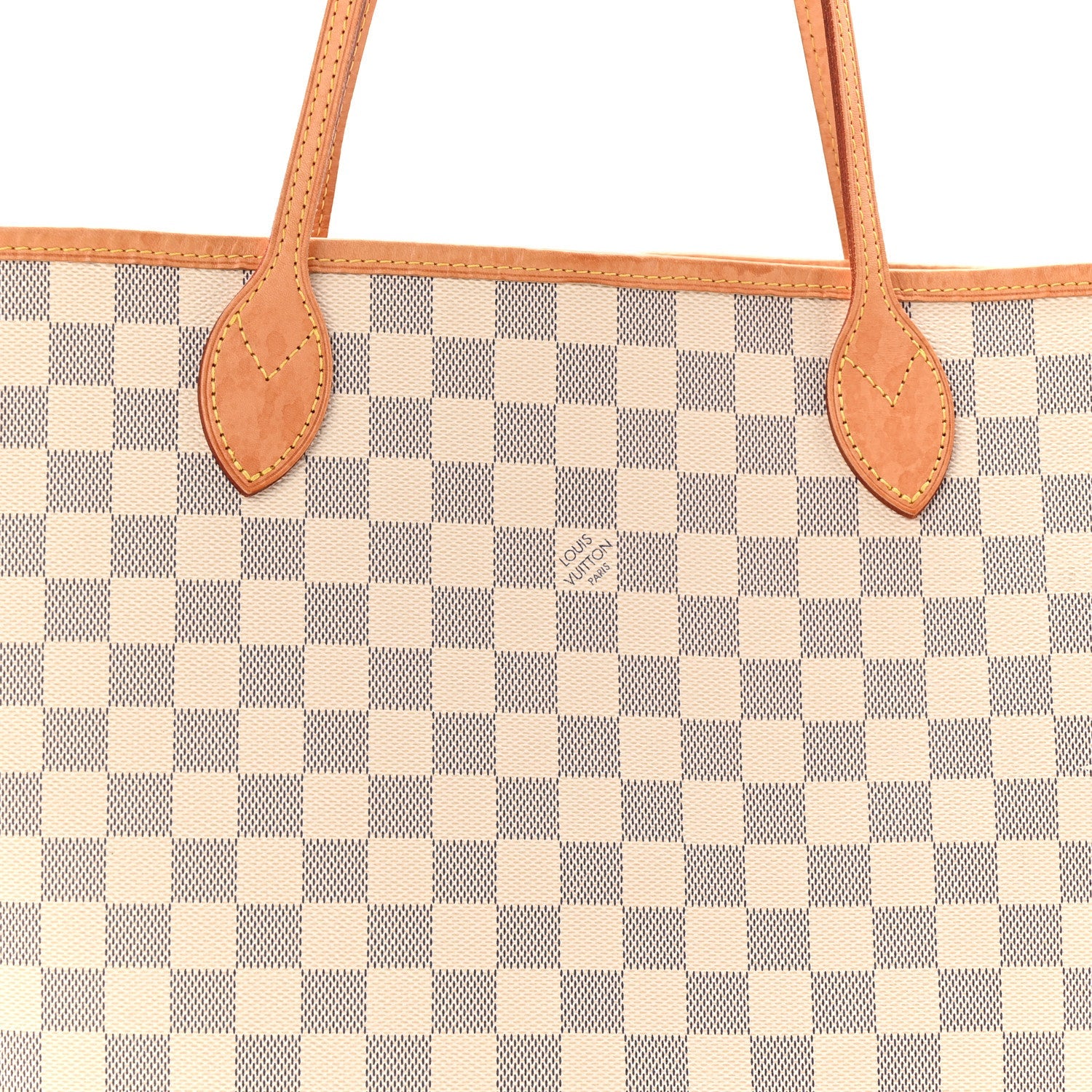 Louis Vuitton Damier Azur Neo Neverful lMM Rose Ballerine