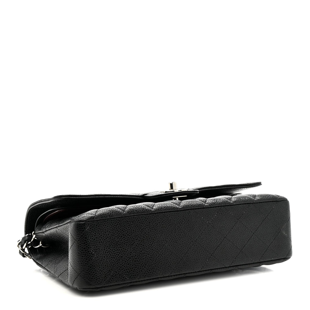 Chanel Caviar Quilted Medium Double Flap Black
