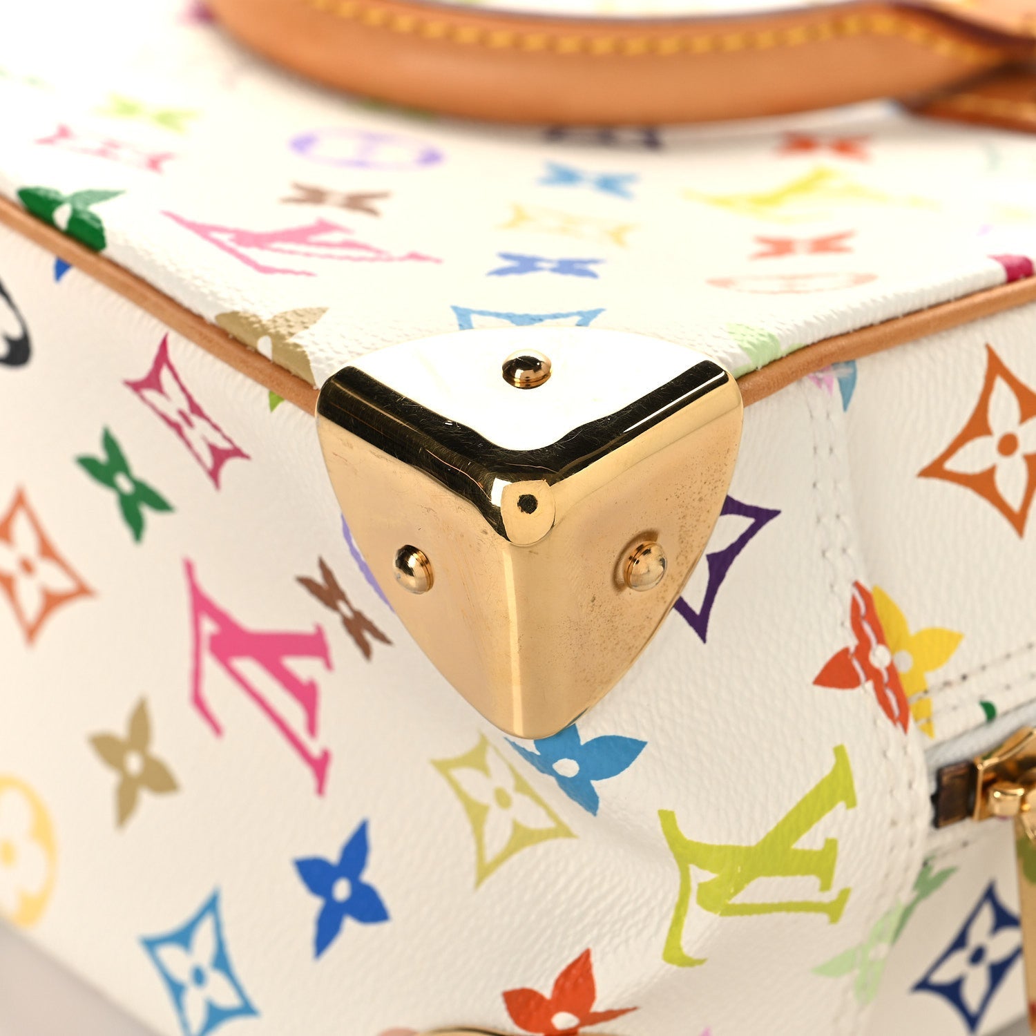 Louis Vuitton Monogram Multicolor Trouville White
