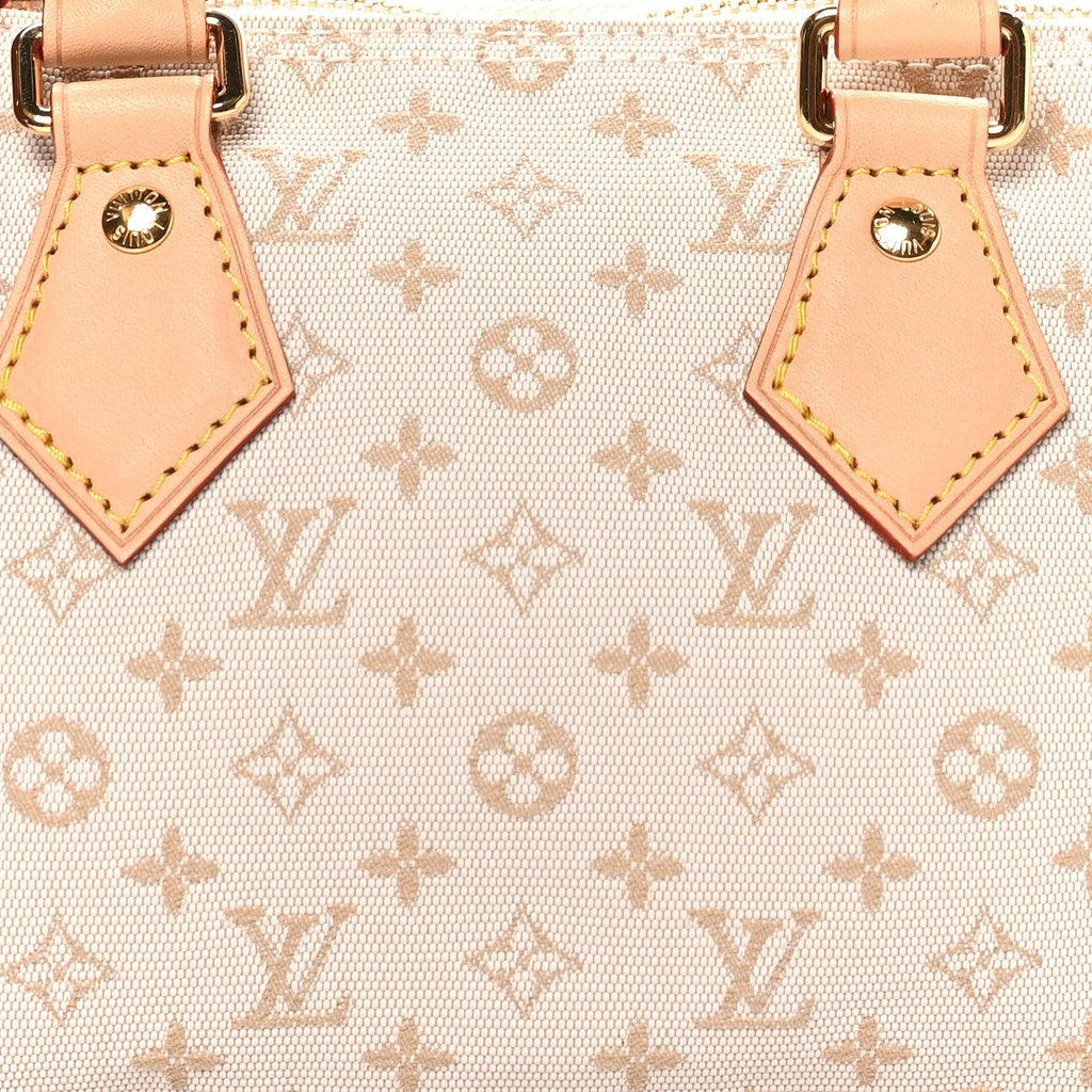Louis Vuitton Jacquard Speedy Bandouliere 20 Mastic Cream