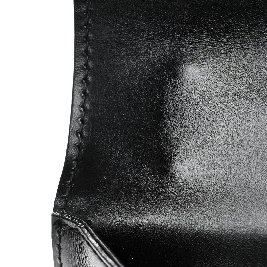 Gucci Guccissima Medium Padlock Shoulder Bag Black