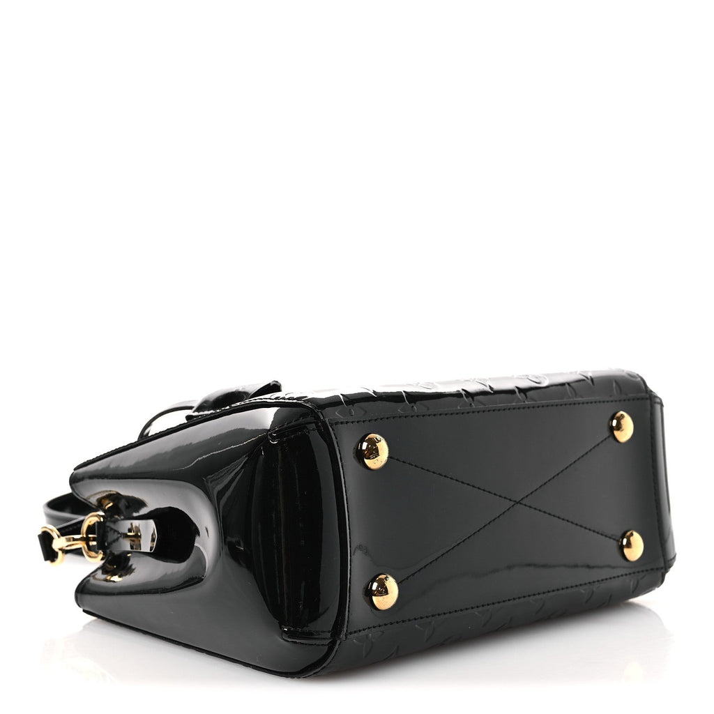 Louis Vuitton Vernis Montaigne BB Black