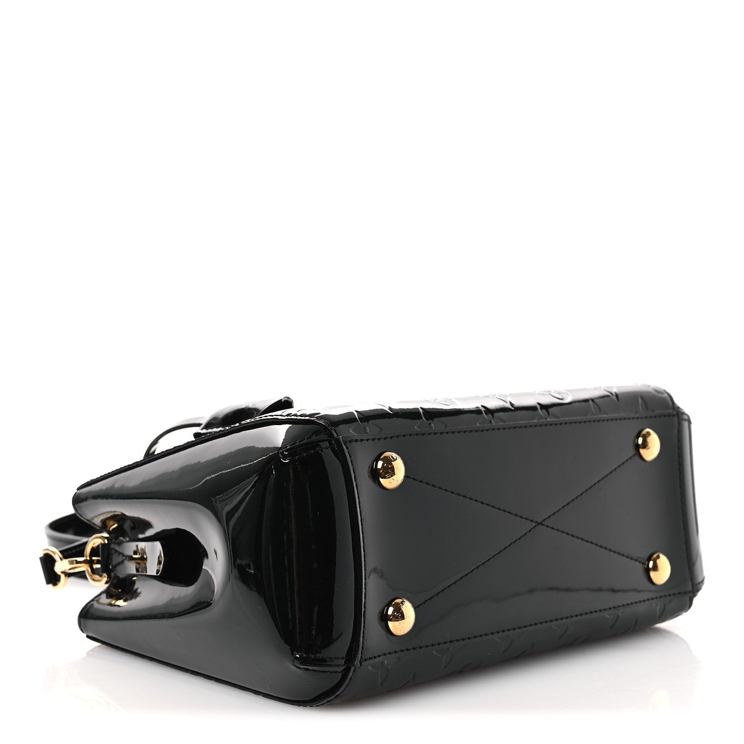 Louis Vuitton Vernis Montaigne BB Black