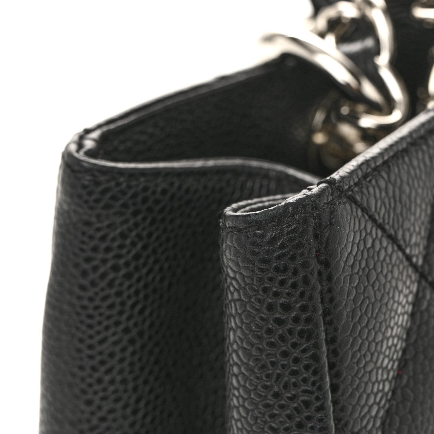 Chanel Caviar Quilted Grand Shopping Tote GST Black
