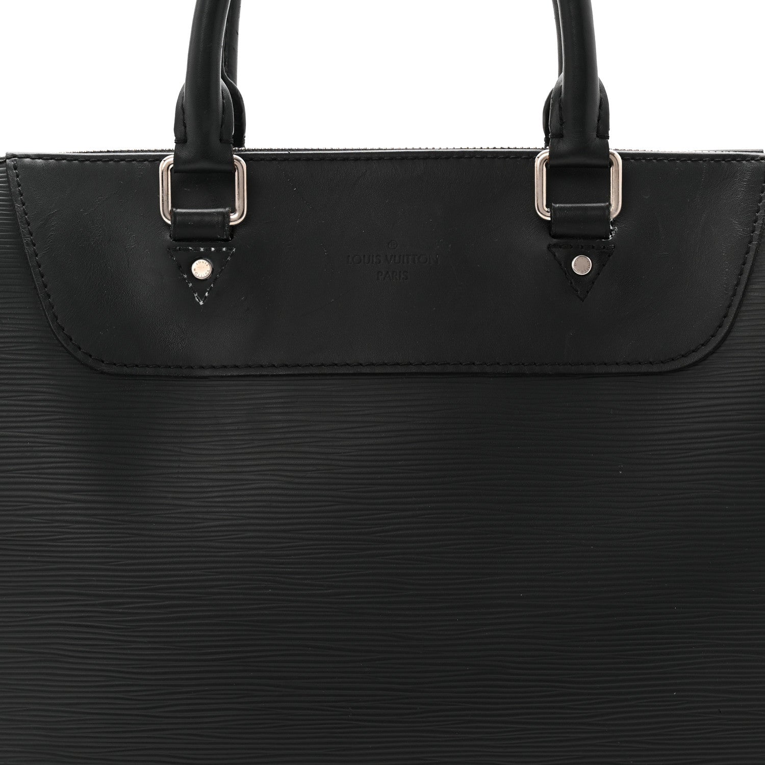 Louis Vuitton Epi Porte-Documents Jour Briefcase Black