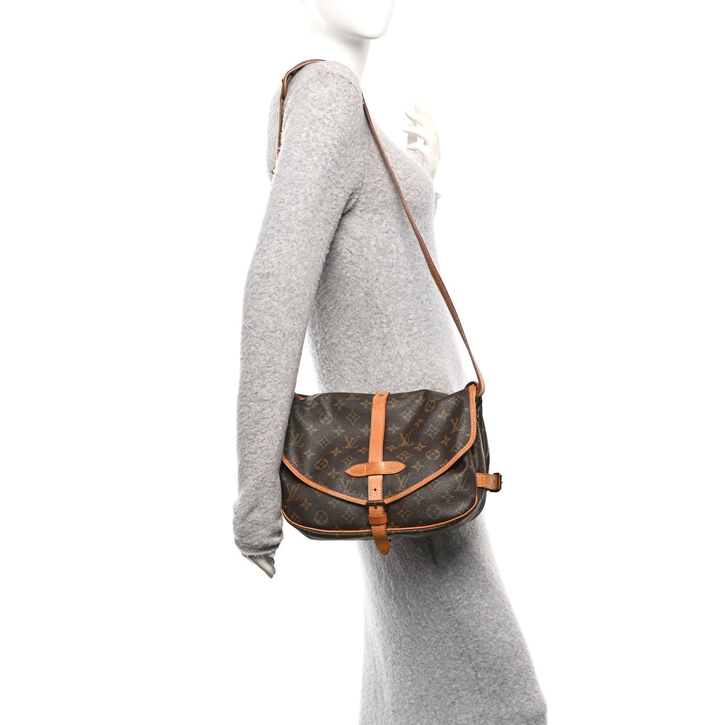 Louis Vuitton Monogram Saumur 30