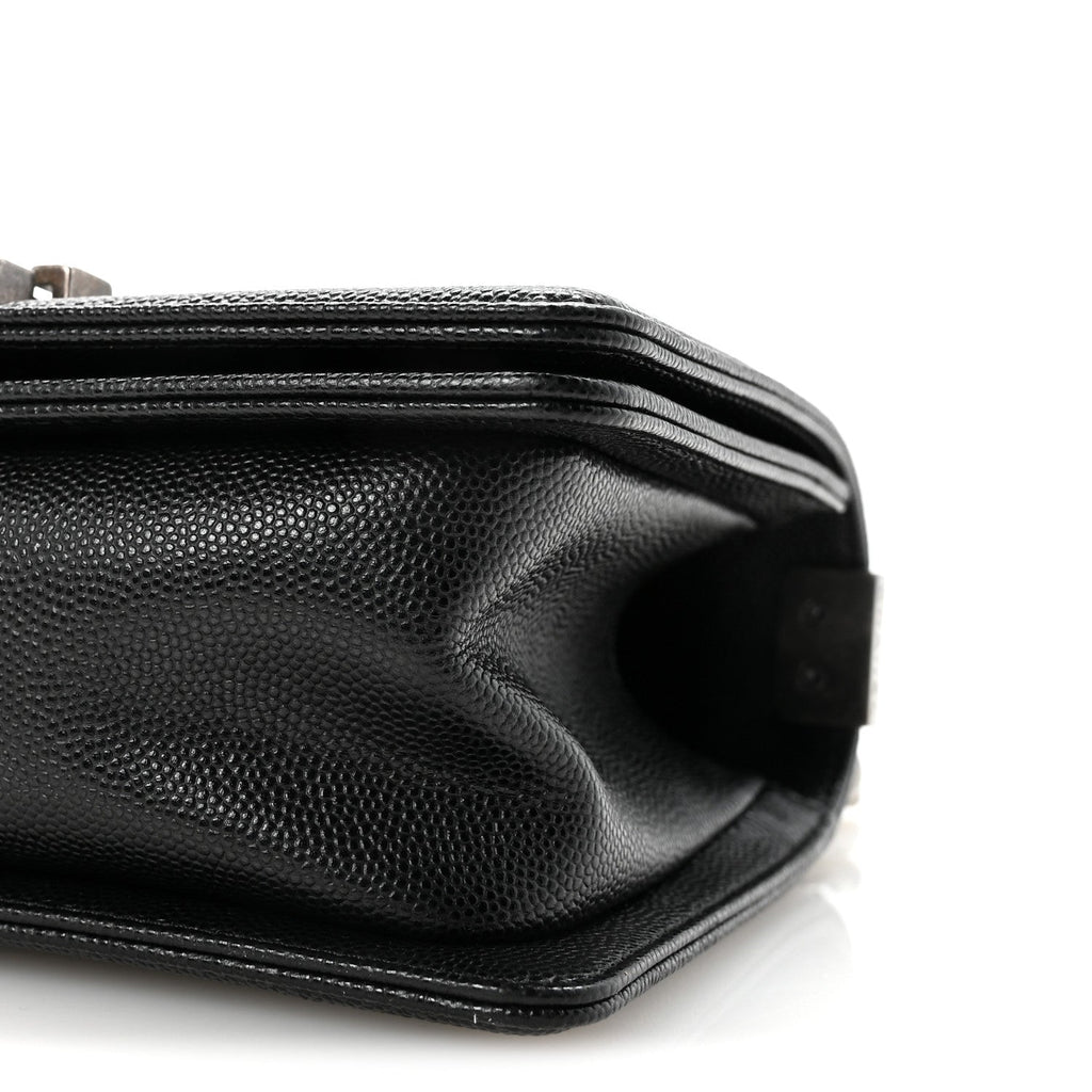 Chanel Caviar Quilted Small Boy Flap Black
