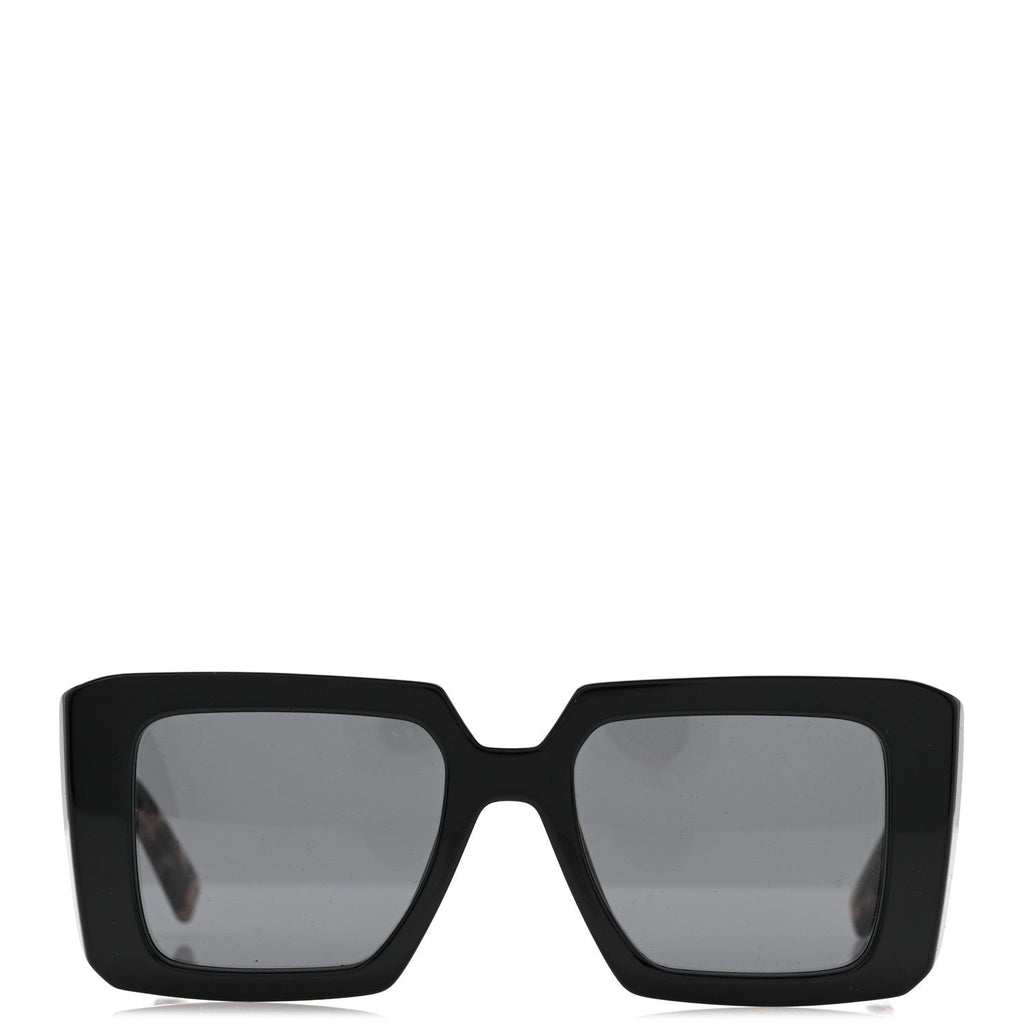 Prada Acetate Symbole Sunglasses SPR 23Y Slate Grey