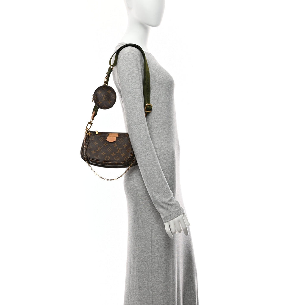 Louis Vuitton Monogram Multi Pochette Accessories Kaki