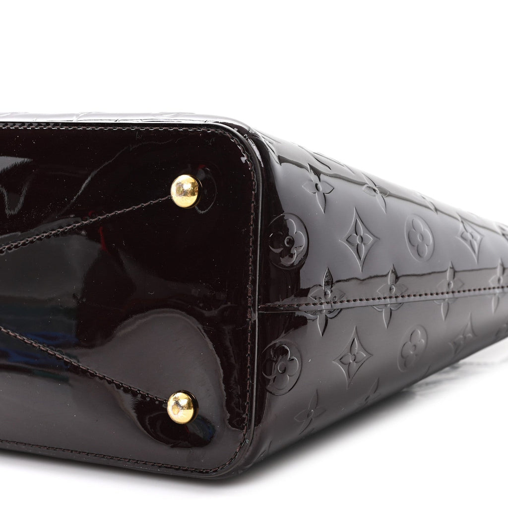 Louis Vuitton Vernis Long Beach MM Amarante