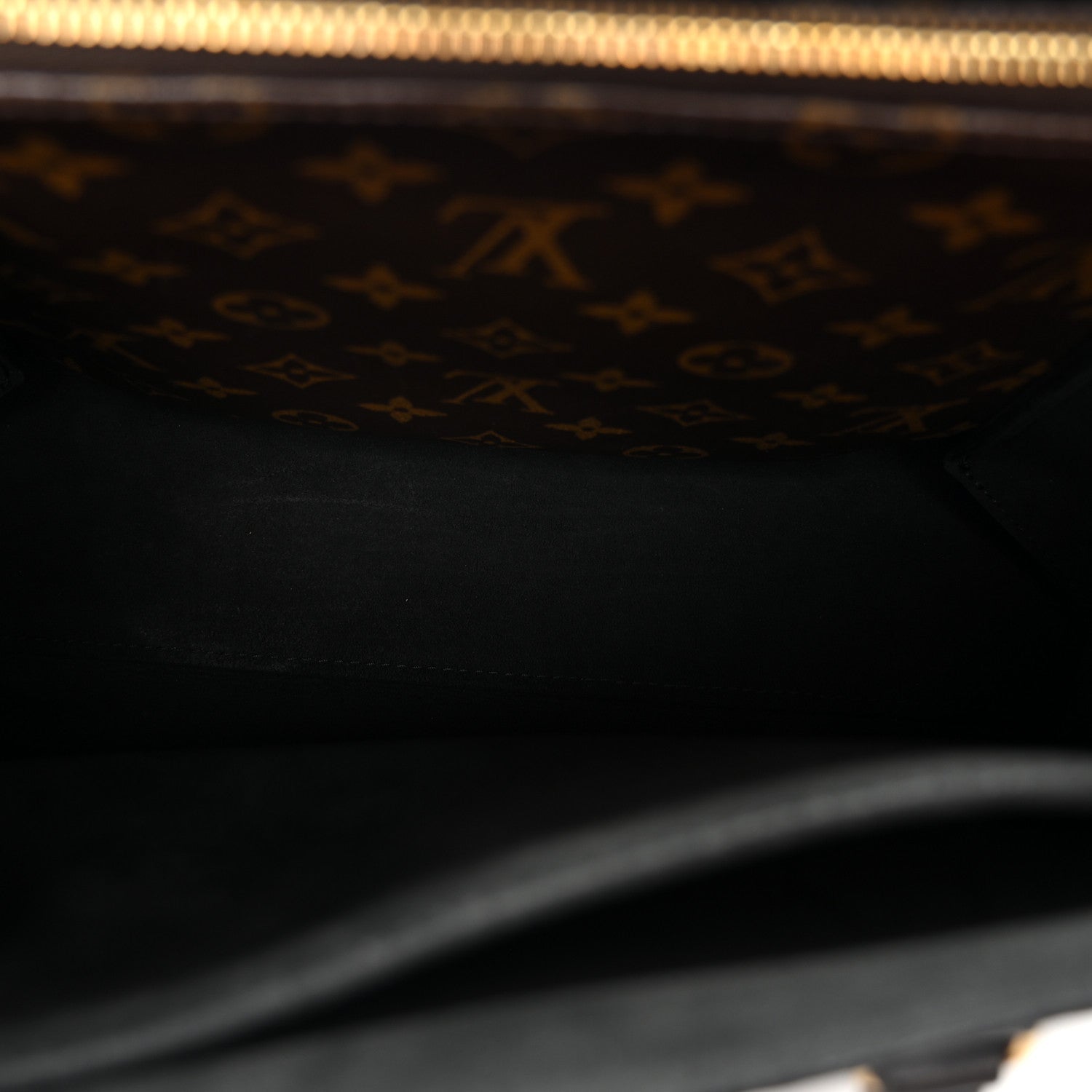 Louis Vuitton Monogram Flower Tote Black