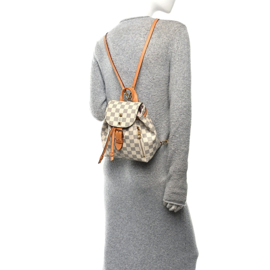 Louis Vuitton Damier Azur Sperone BB Backpack
