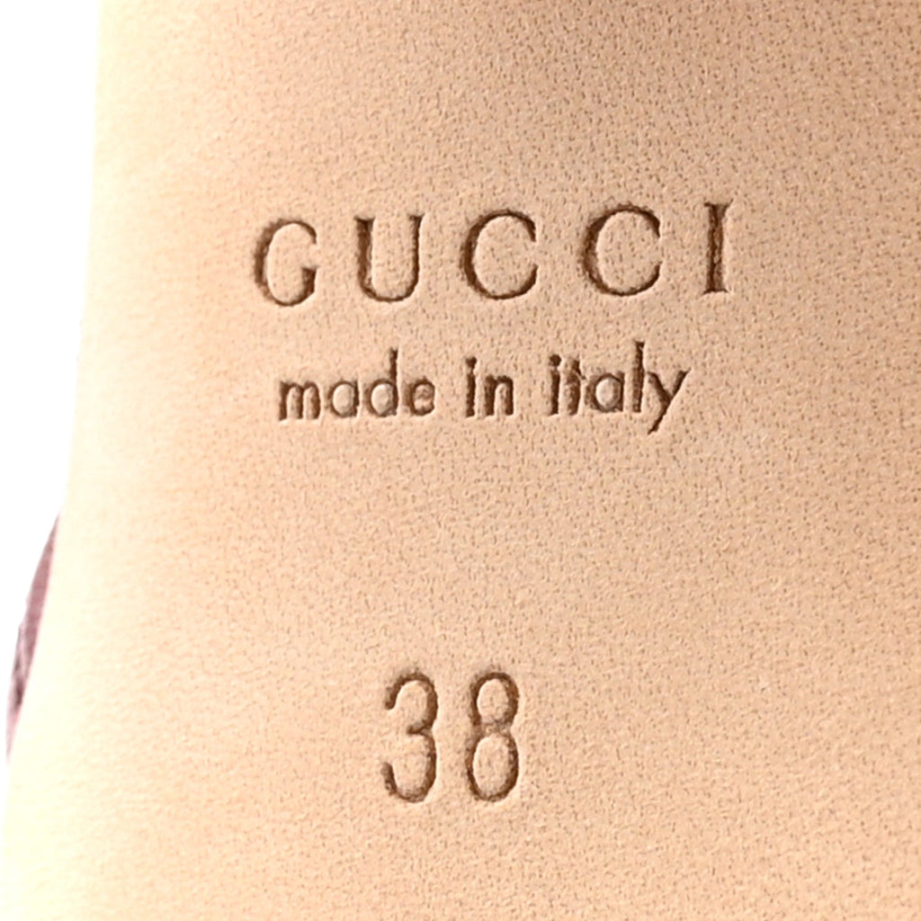 Gucci Nappa Charlotte Horsebit Ballet Mary Jane Pumps 38 Rosso Ancora Red