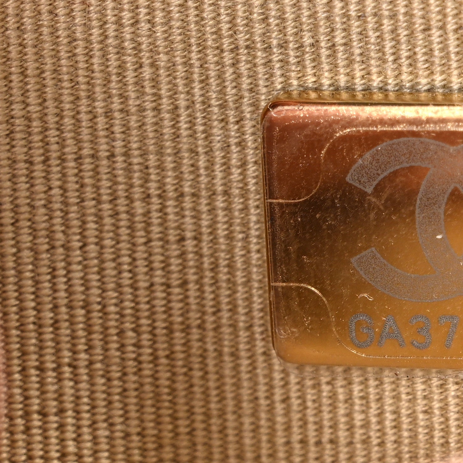 Chanel Lambskin Quilted CC Pearl Crush Wallet on Chain WOC Light Orange