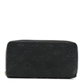 Louis Vuitton Empreinte Zippy Wallet Black