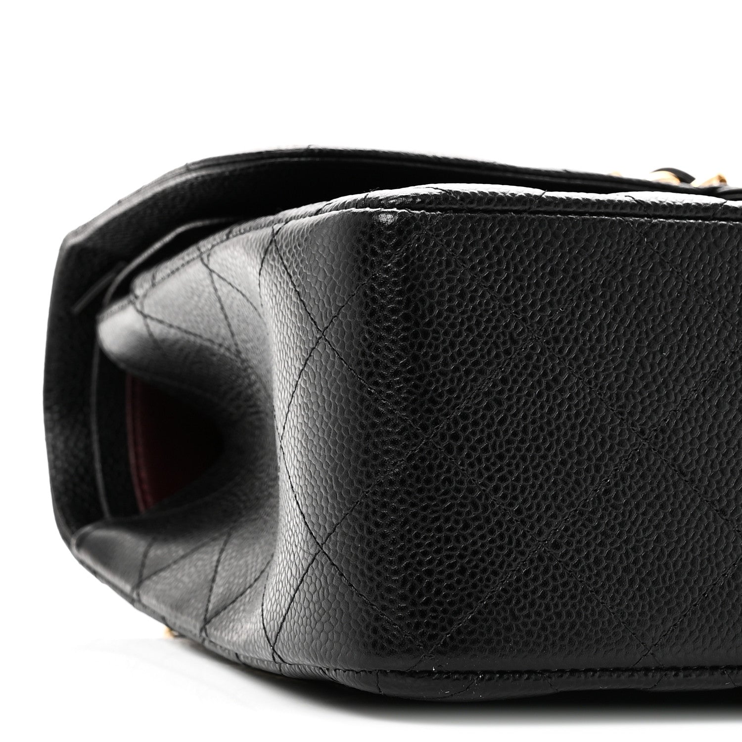 Chanel Caviar Quilted Jumbo Double Flap Black