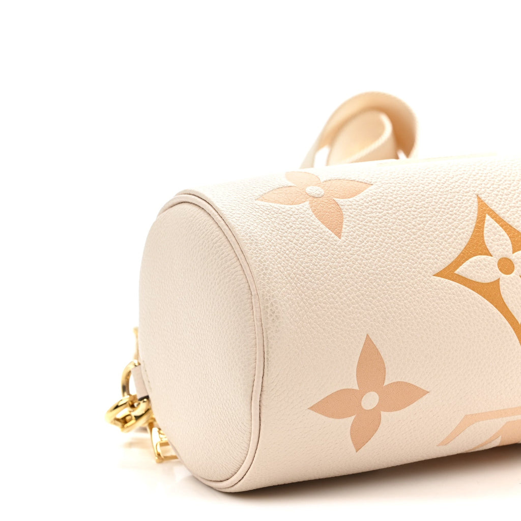 Louis Vuitton Empreinte Monogram Giant By The Pool Papillon BB Cream Saffron
