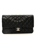Chanel Caviar Quilted Medium Double Flap Black