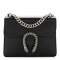 Gucci Calfskin Mini Dionysus Shoulder Bag Black