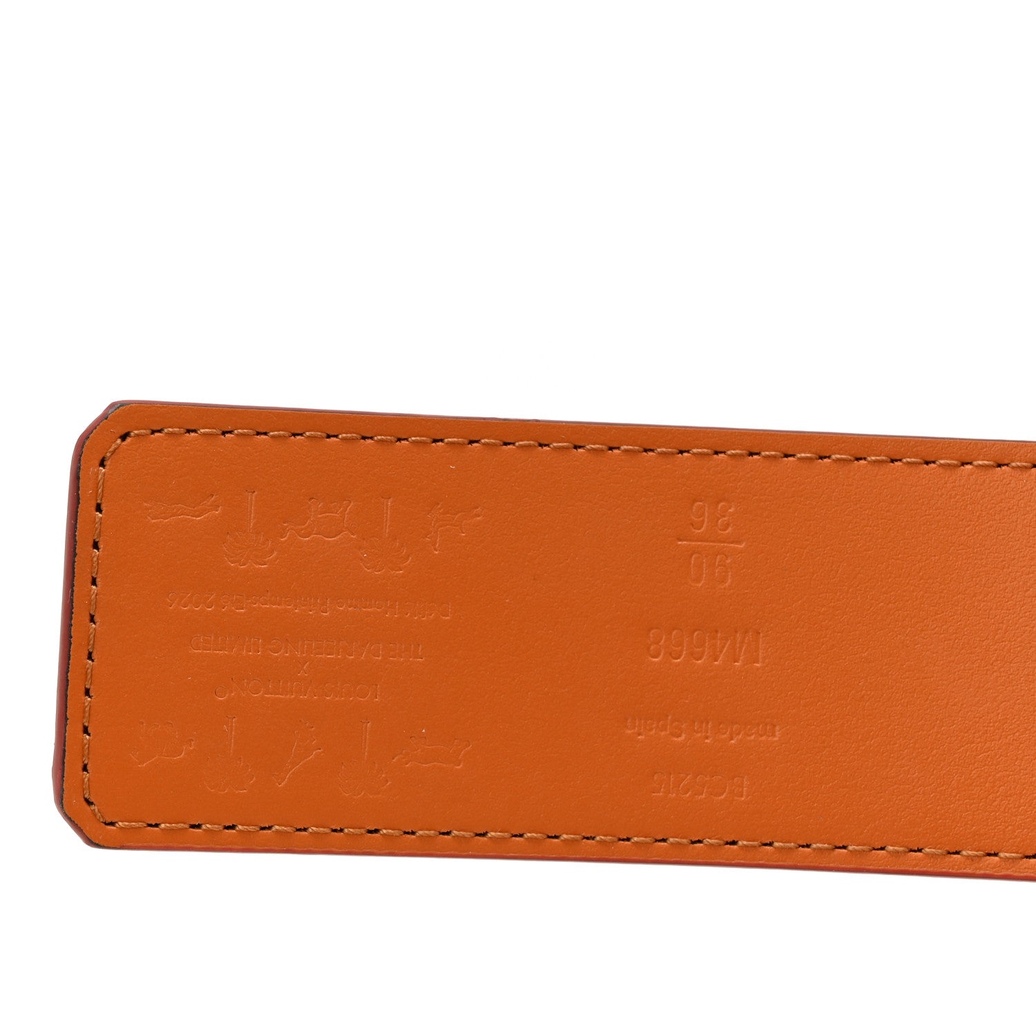 Louis Vuitton LV x The Darjeling Limited Monogram 40mm LV Initiales Reversible Belt 90 36 Brown Camel